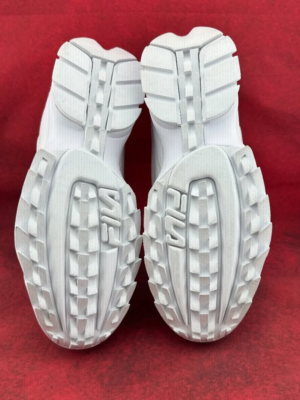 FILA DISRUPTOR II PREMIUM LEATHER MEN'S SNEAKER WHT/WHT/WHT SIZE 11